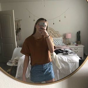 ⚡️brown tee